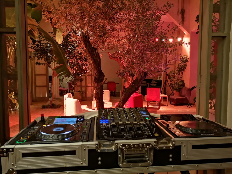 Gala-Dinner im exklusiv gemieteten Riad in Marrakesch